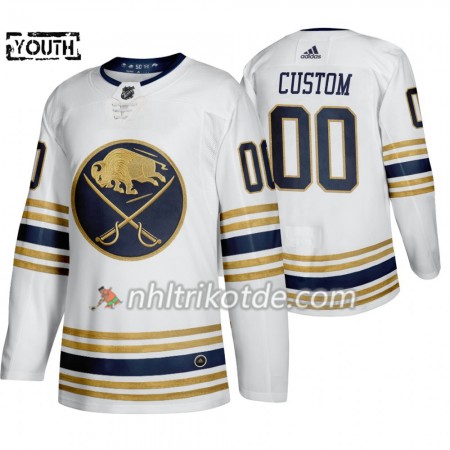 Buffalo Sabres Trikot Custom 50th Anniversary Adidas 2019-2020 Weiß Authentic - Kinder